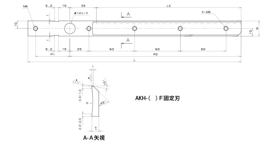ハサミ式ナイフ001