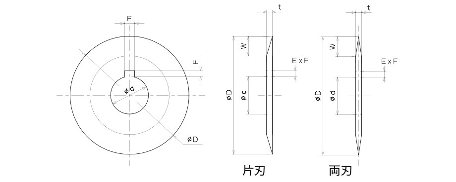 片丸刃ナイフ001